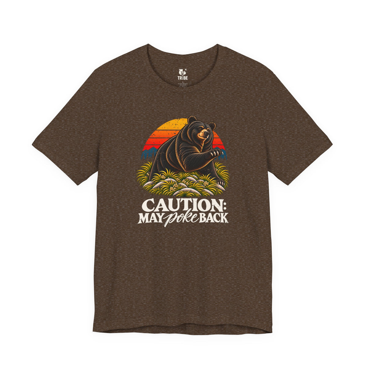 Caution: May Poke Back Jersey Tee