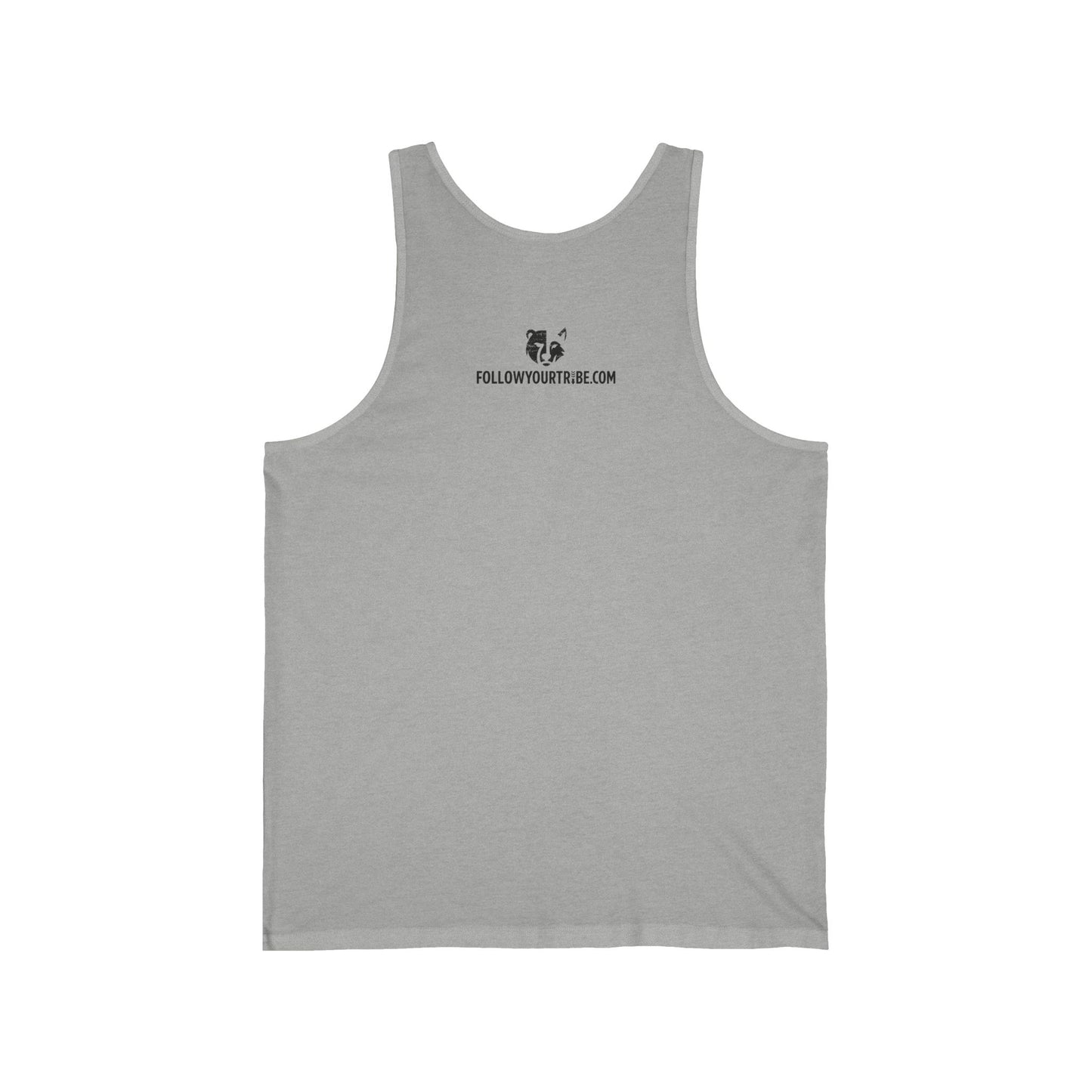 BOTTOM ASS Jersey Tank - Onyx Silhouette Design