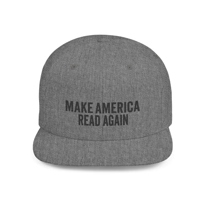 MARA Flat Bill Snapback — Onyx Design