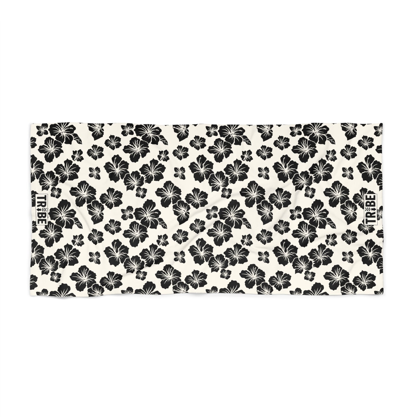 HIBISCUS Beach Towel - Bone