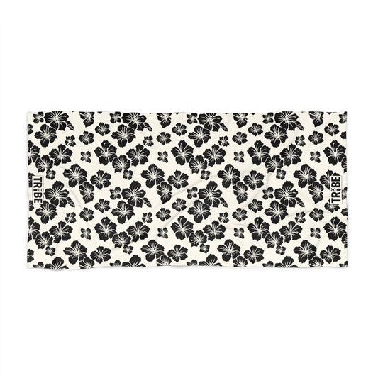 HIBISCUS Beach Towel - Bone