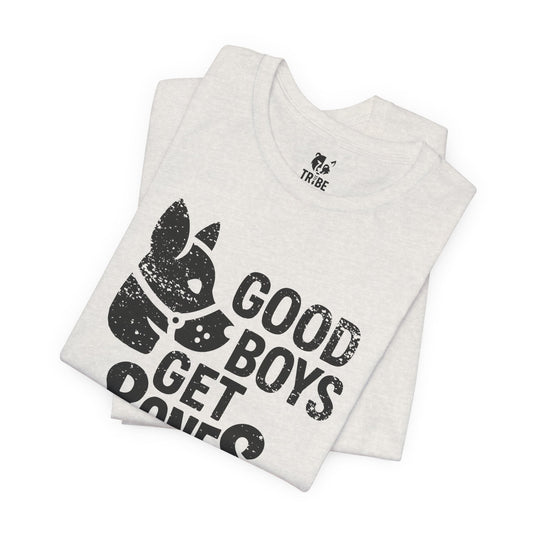 GOOD BOYS GET BONES Jersey Tee - Onyx Design