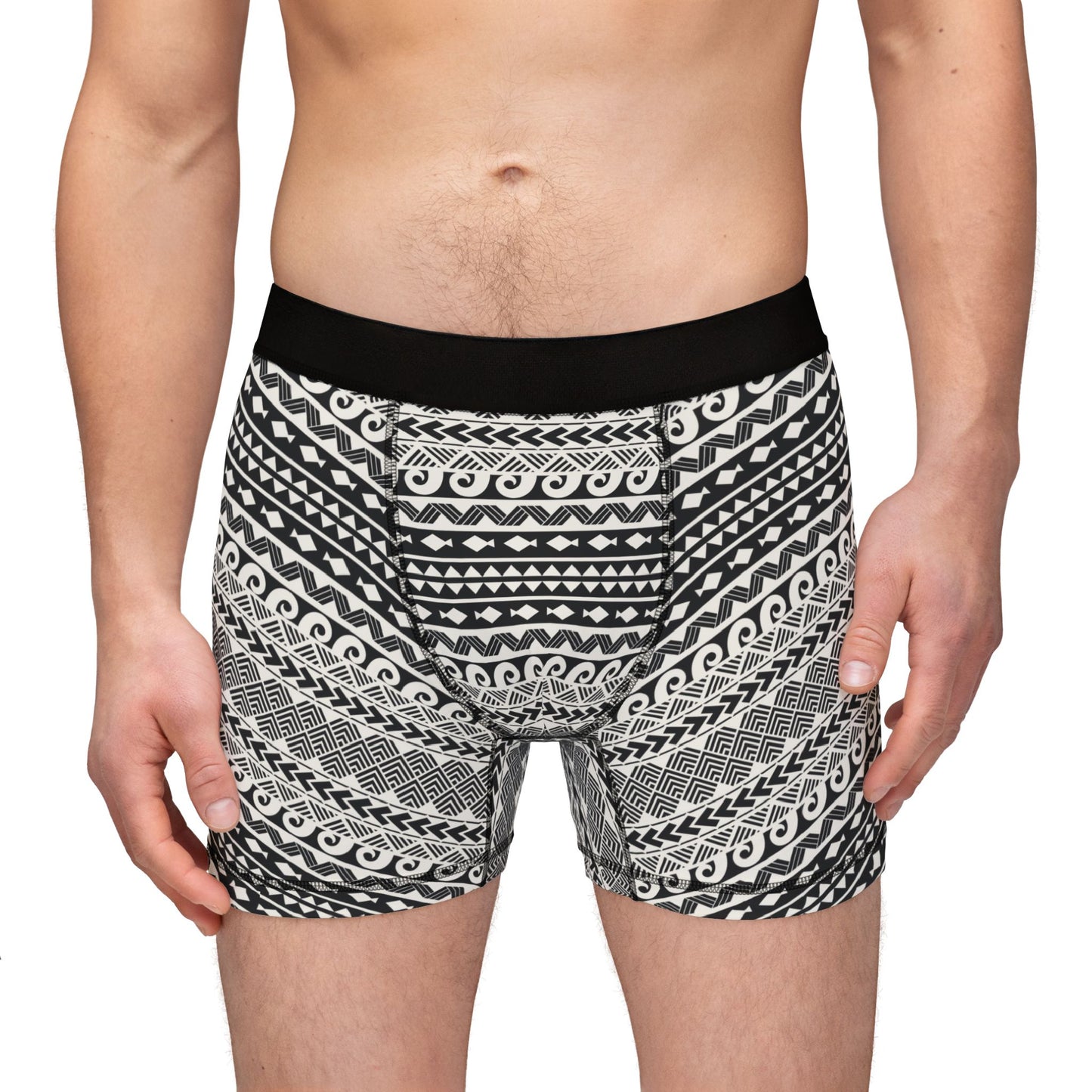 AEGEAN Men's Boxer Briefs - Bone