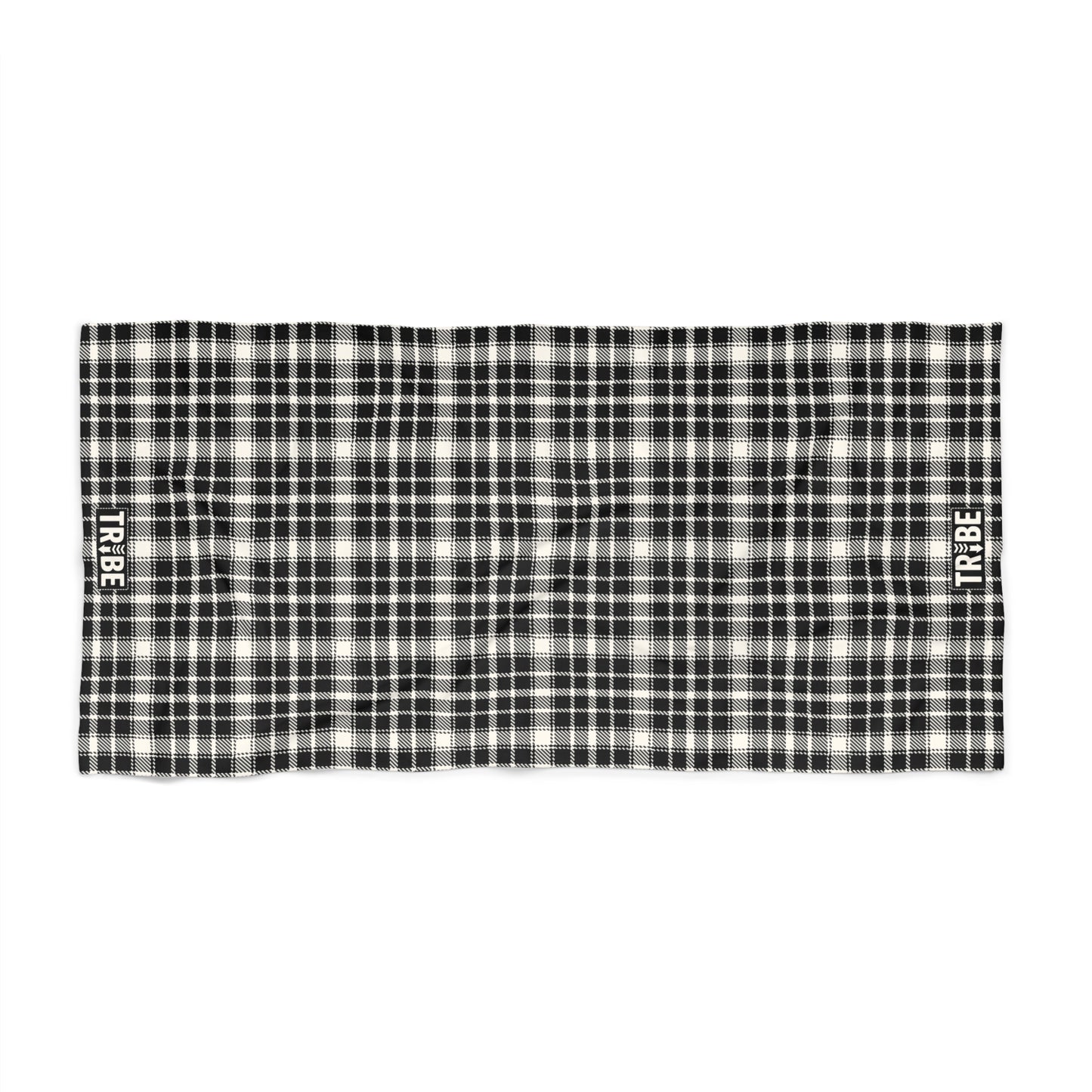 TARTAN Beach Towel - Onyx