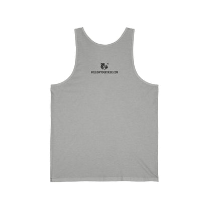 THROAT GOAT Jersey Tank - Onyx Silhouette Design