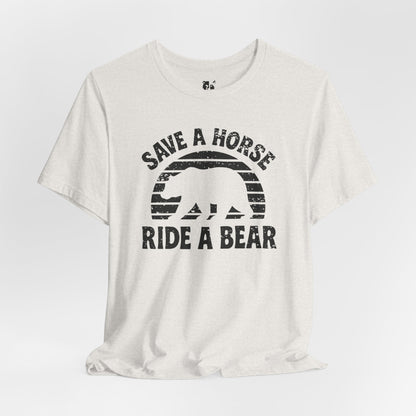 RIDE A BEAR Jersey Tee - Onyx Design