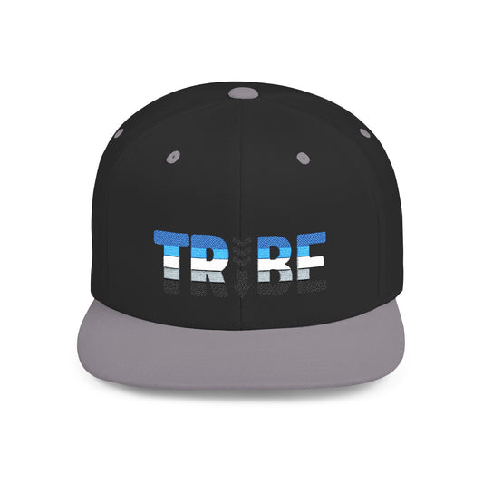 TRIBE Logo Flat Bill Snapback — Otter Pride Design