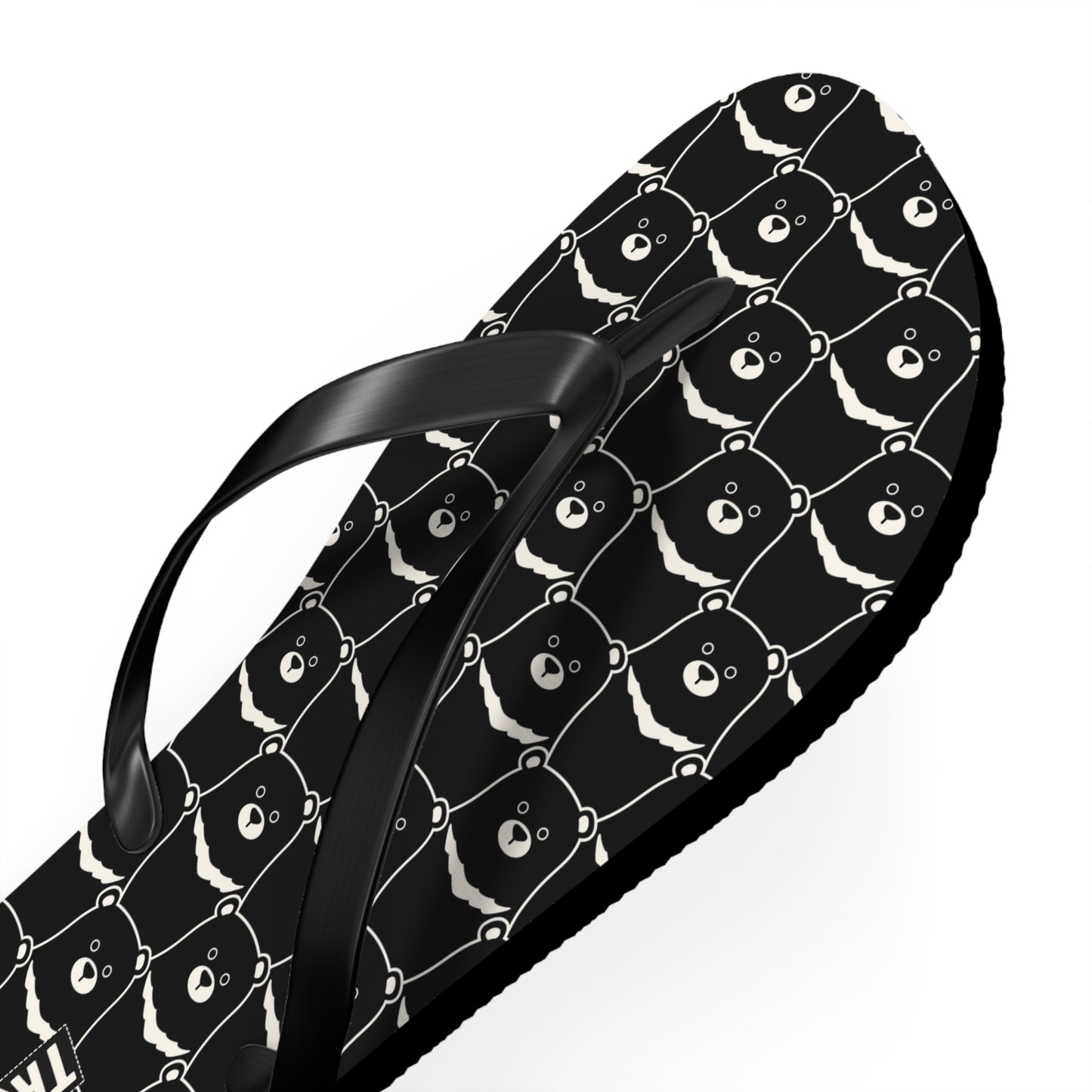 BEAR STARE Flip Flops - Onyx
