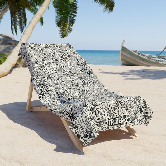 WILDFLOWERS Beach Towel - Bone
