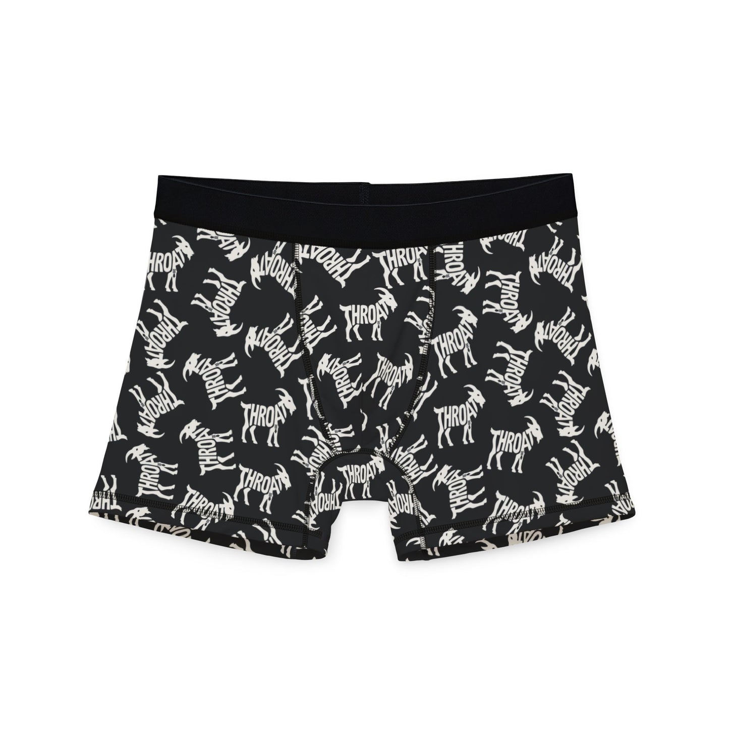 THROAT GOAT Men's Boxer Briefs - Onyx