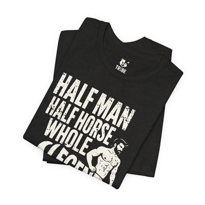 LEGEND CENTAUR Jersey Tee - Bone Silhouette Design