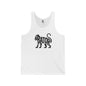 MONKEY BATOR Jersey Tank - Onyx Silhouette Design