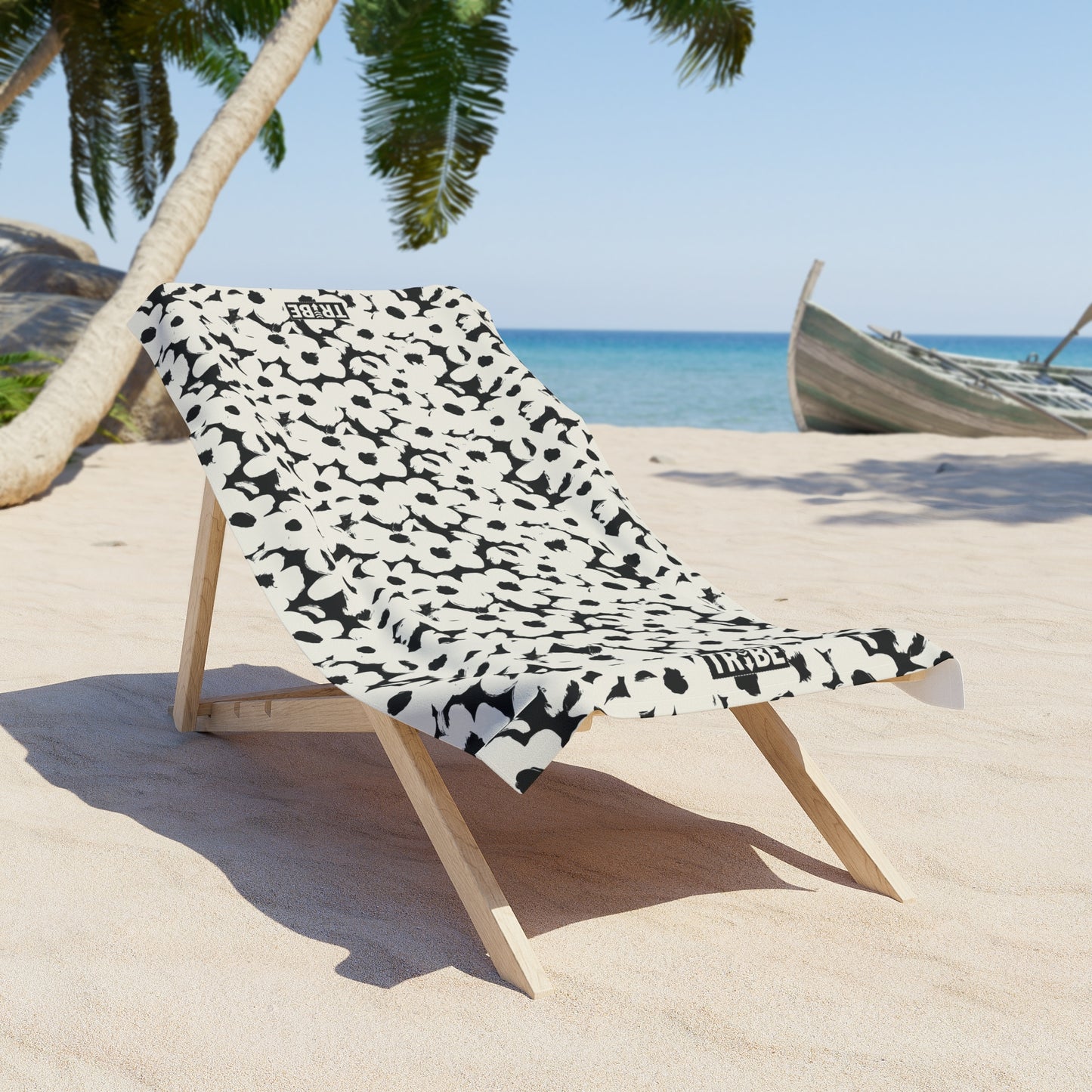 PANSY Beach Towel - Bone