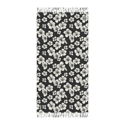 HIBISCUS Sarong - Onyx