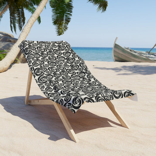 ROSEBUD Beach Towel - Onyx