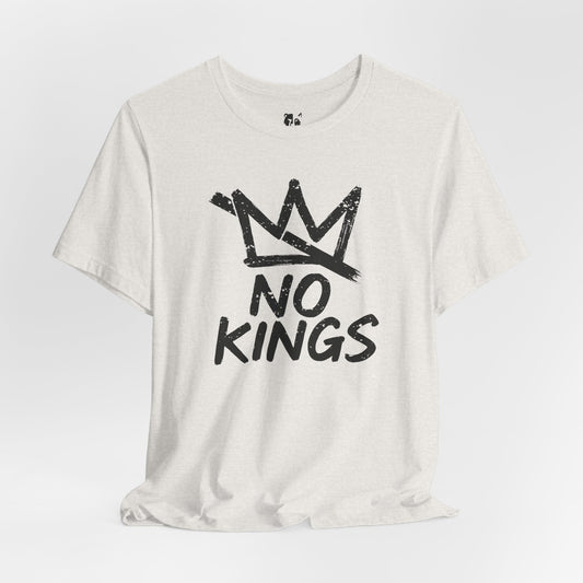 NO KINGS Jersey Tee - Onyx Design