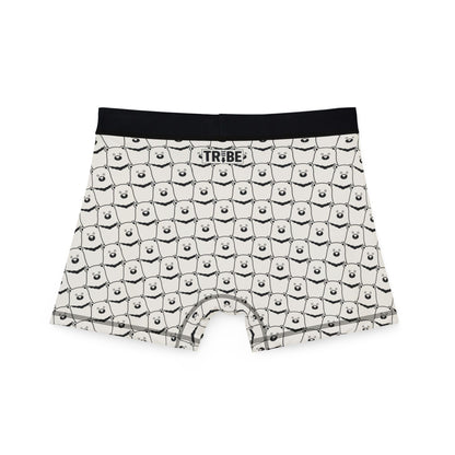 BEAR STARE Men's Boxer Briefs - Bone