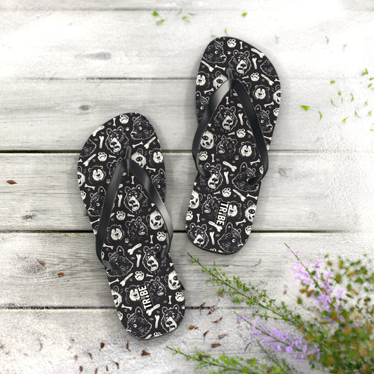 BEAR BONES Flip Flops - Onyx