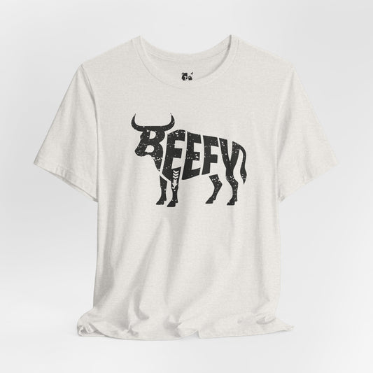 BEEFY BULL Jersey Tee - Onyx Design