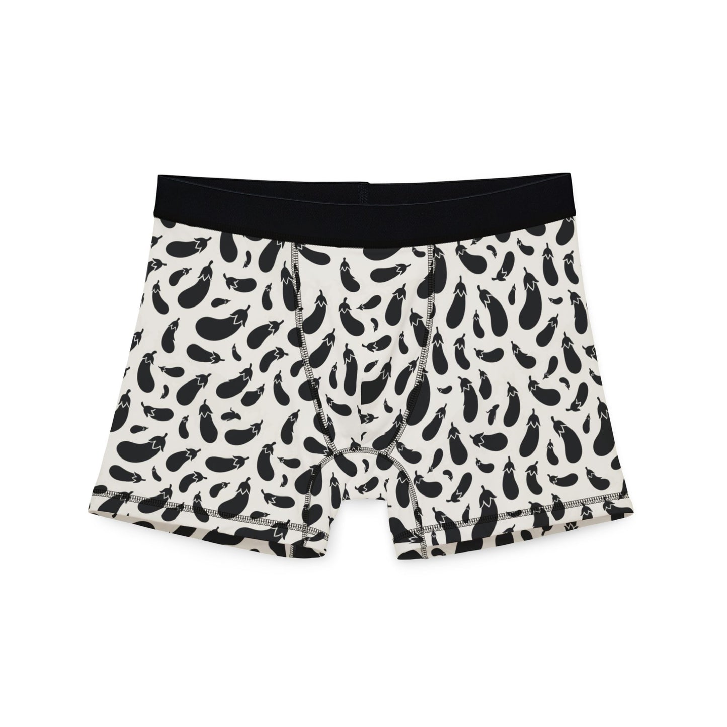 AUBERGINE Men's Boxer Briefs - Bone