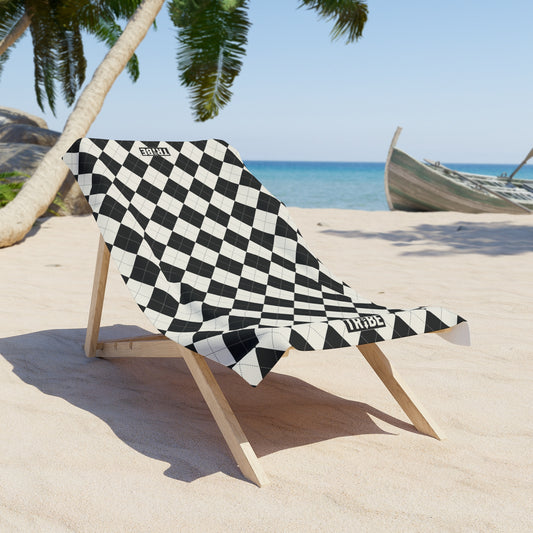 ARGYLE Beach Towel - Onyx & Bone