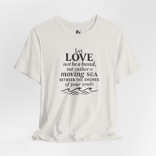 BETWEEN THE SHORES Jersey Tee - Onyx Design
