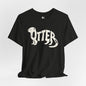 OTTER Jersey Tee - Bone Silhouette Design