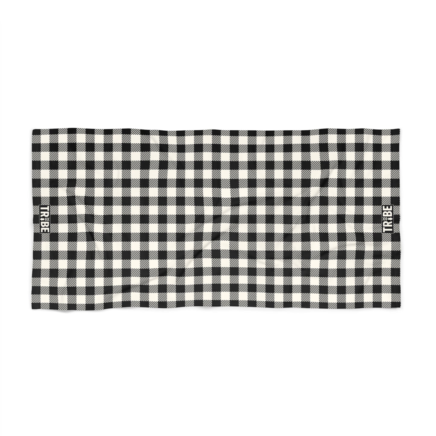 PLAID Beach Towel - Onyx & Bone