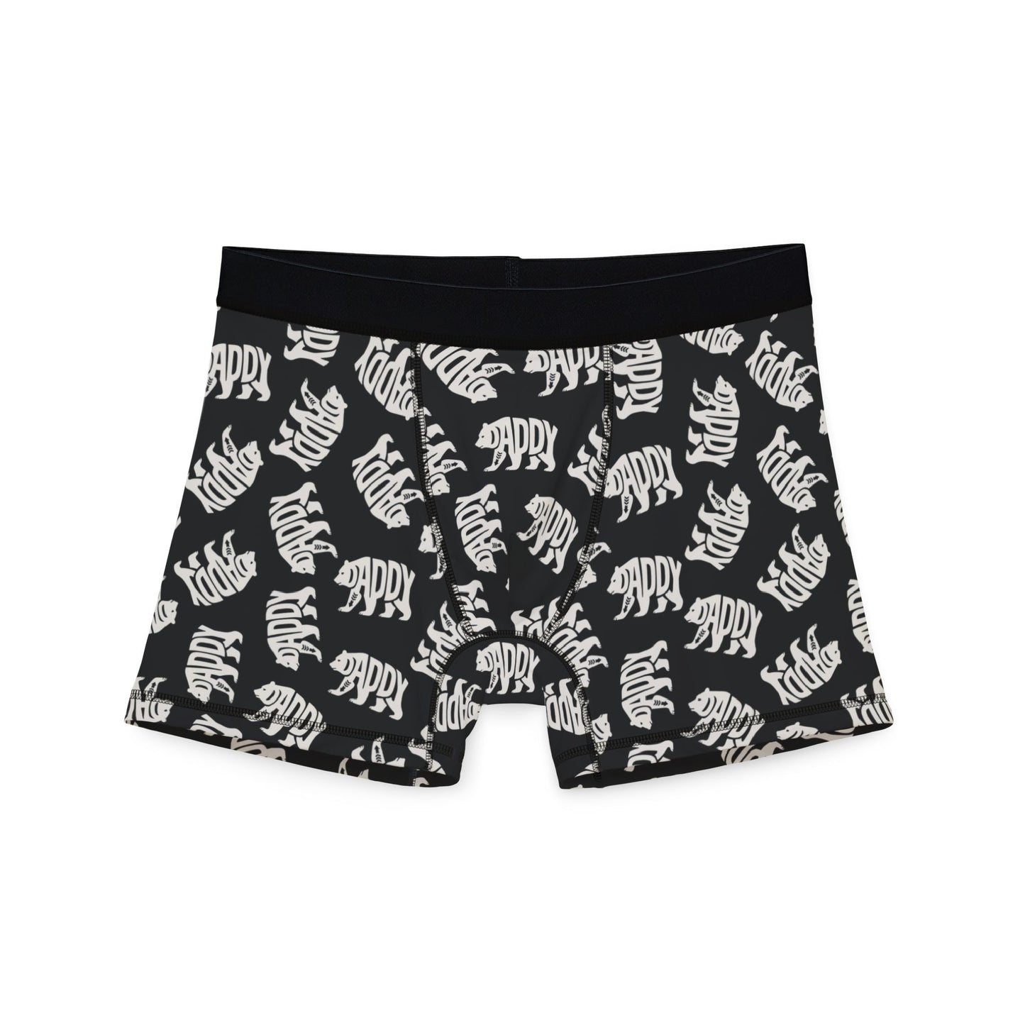 DADDY BEAR Men's Boxer Briefs - Onyx