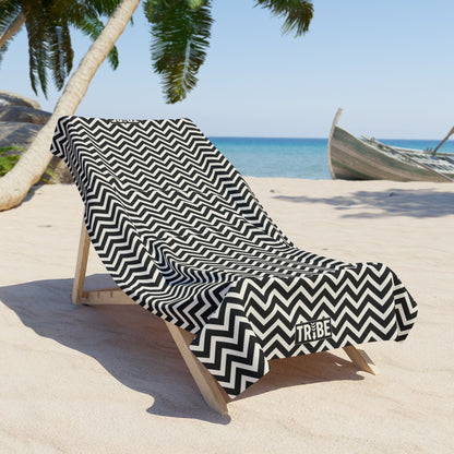 ZIGZAG Beach Towel - Onyx & Bone