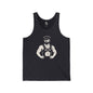 DOMINIC Jersey Tank - Bone Silhouette Design
