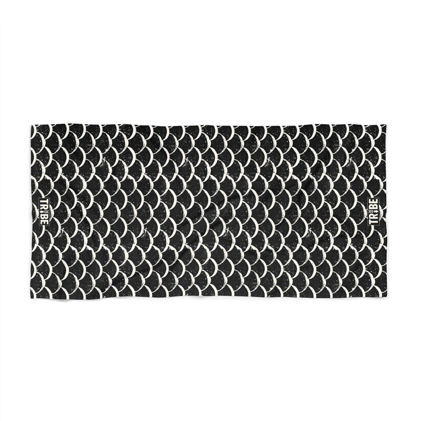 FISH FISH BISH Beach Towel - Onyx