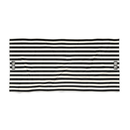 STRIPED Beach Towel - Onyx & Bone