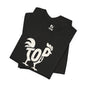 TOP COCK Jersey Tee - Bone Silhouette Design