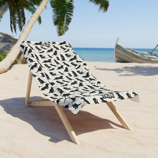OTTERLY ADORABLE Beach Towel - Bone