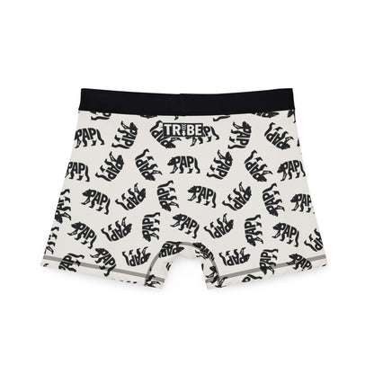 PAPI BEAR Men's Boxer Briefs - Bone