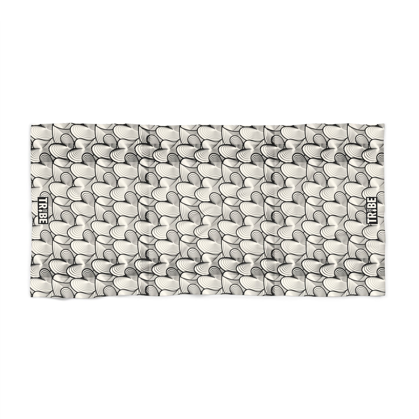 HEART-ON Beach Towel - Bone