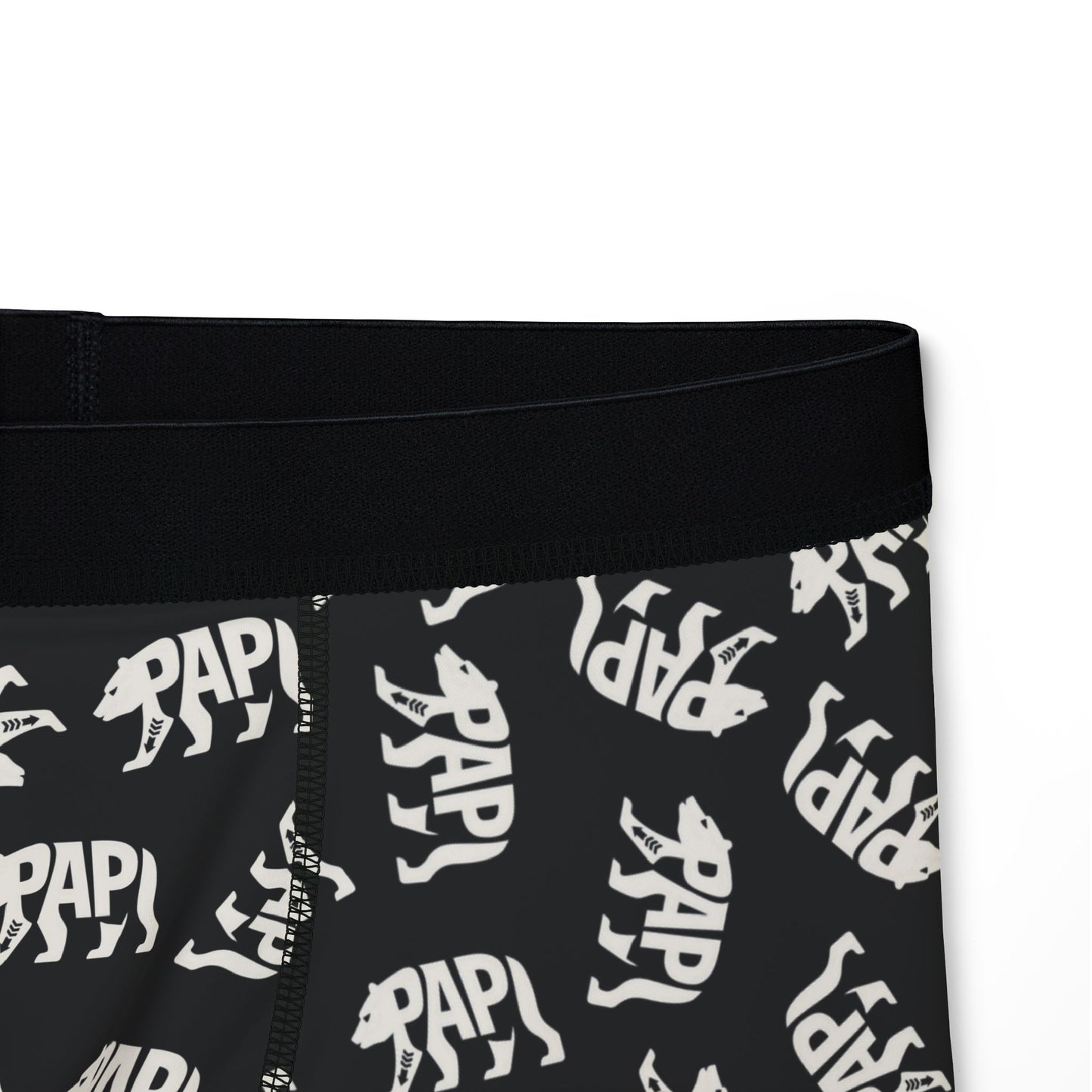 PAPI BEAR Men's Boxer Briefs - Onyx