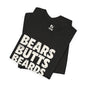 BEAR TRIBALIST Jersey Tee - Bone Design