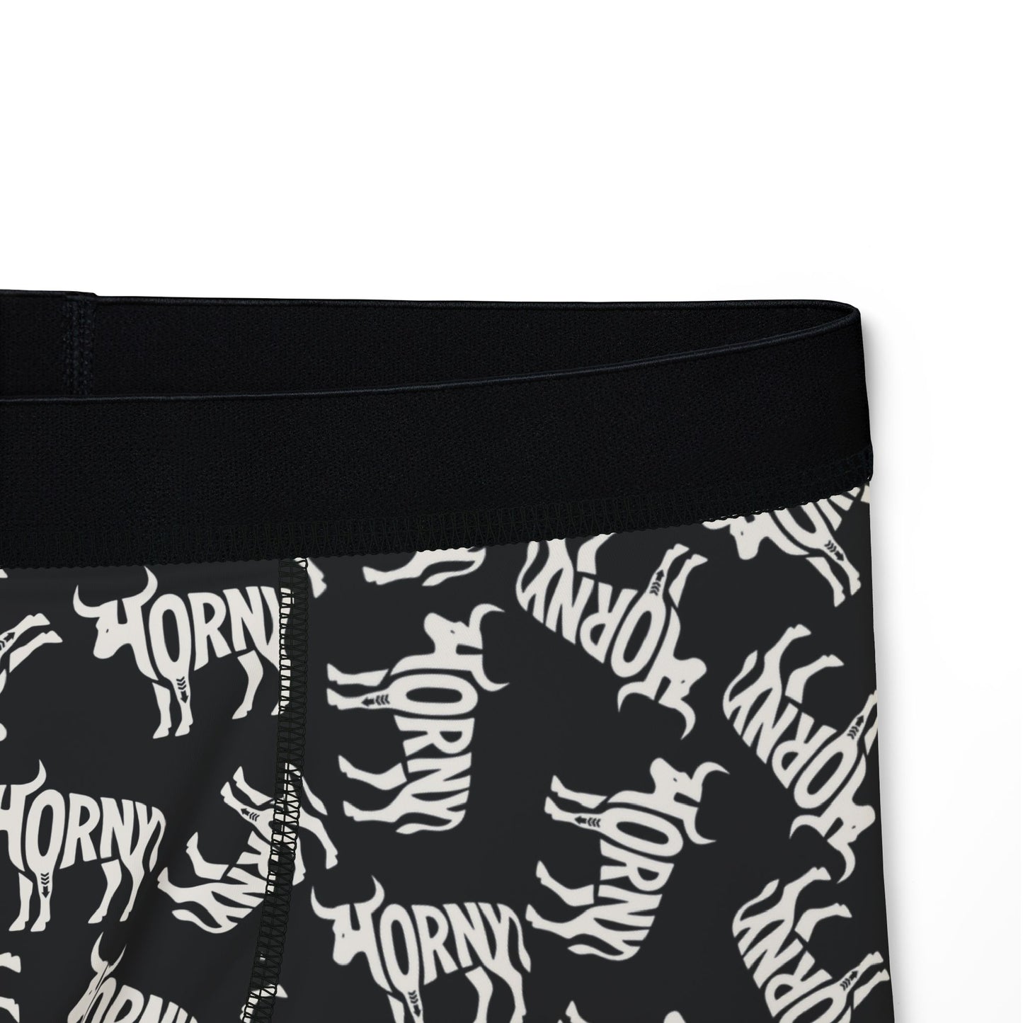 HORNY BULL Men's Boxer Briefs - Onyx