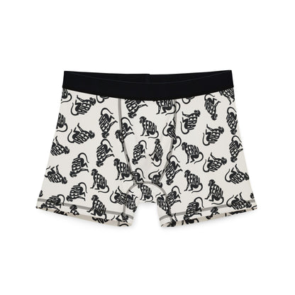 FERAL MONKEY Men's Boxer Briefs - Bone