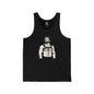 MIGUEL Jersey Tank - Bone Silhouette Design