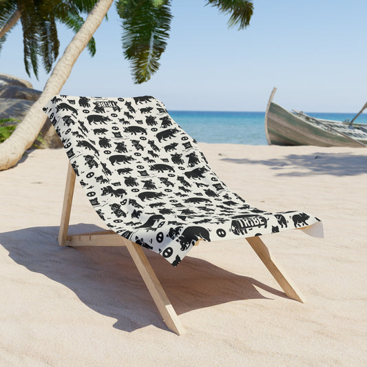 LITTLE PIGGY Beach Towel - Bone