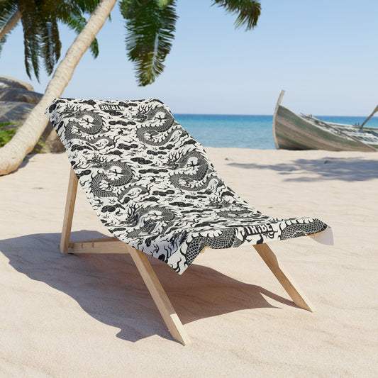 QIULONG Beach Towel - Bone