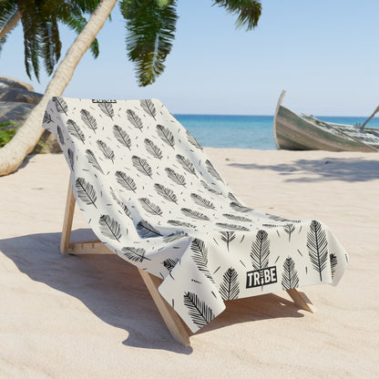 LIGHT AS A FEATHER Beach Towel - Bone