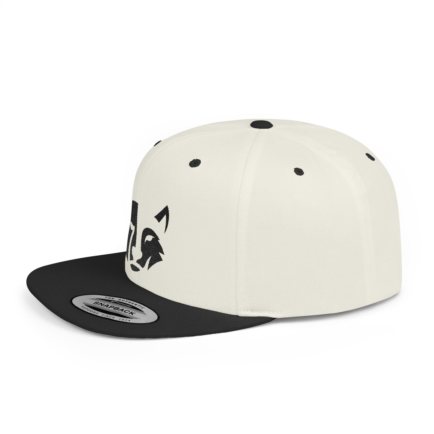 TRIBE Icon Flat Bill Snapback — Onyx Design