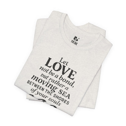 BETWEEN THE SHORES Jersey Tee - Onyx Design