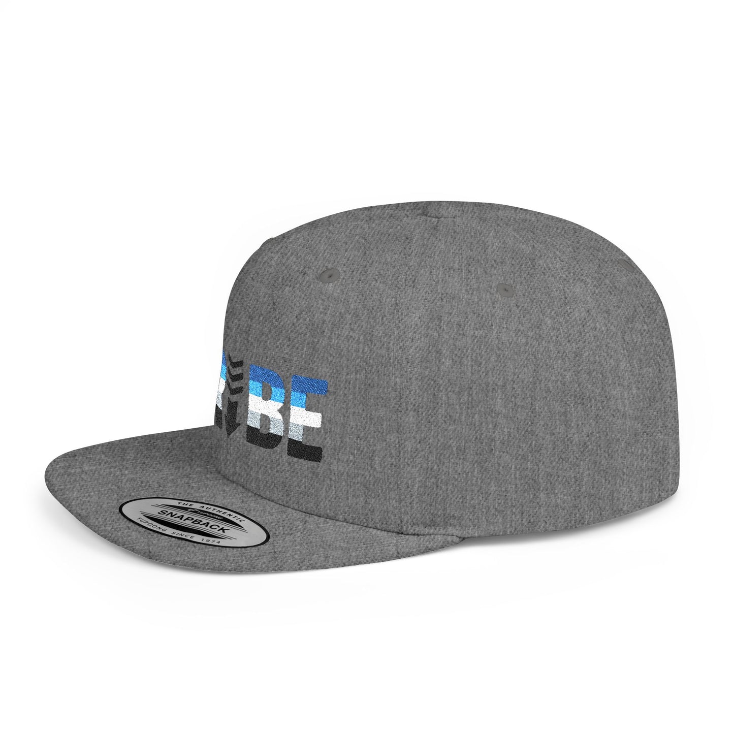TRIBE Logo Flat Bill Snapback — Otter Pride Design