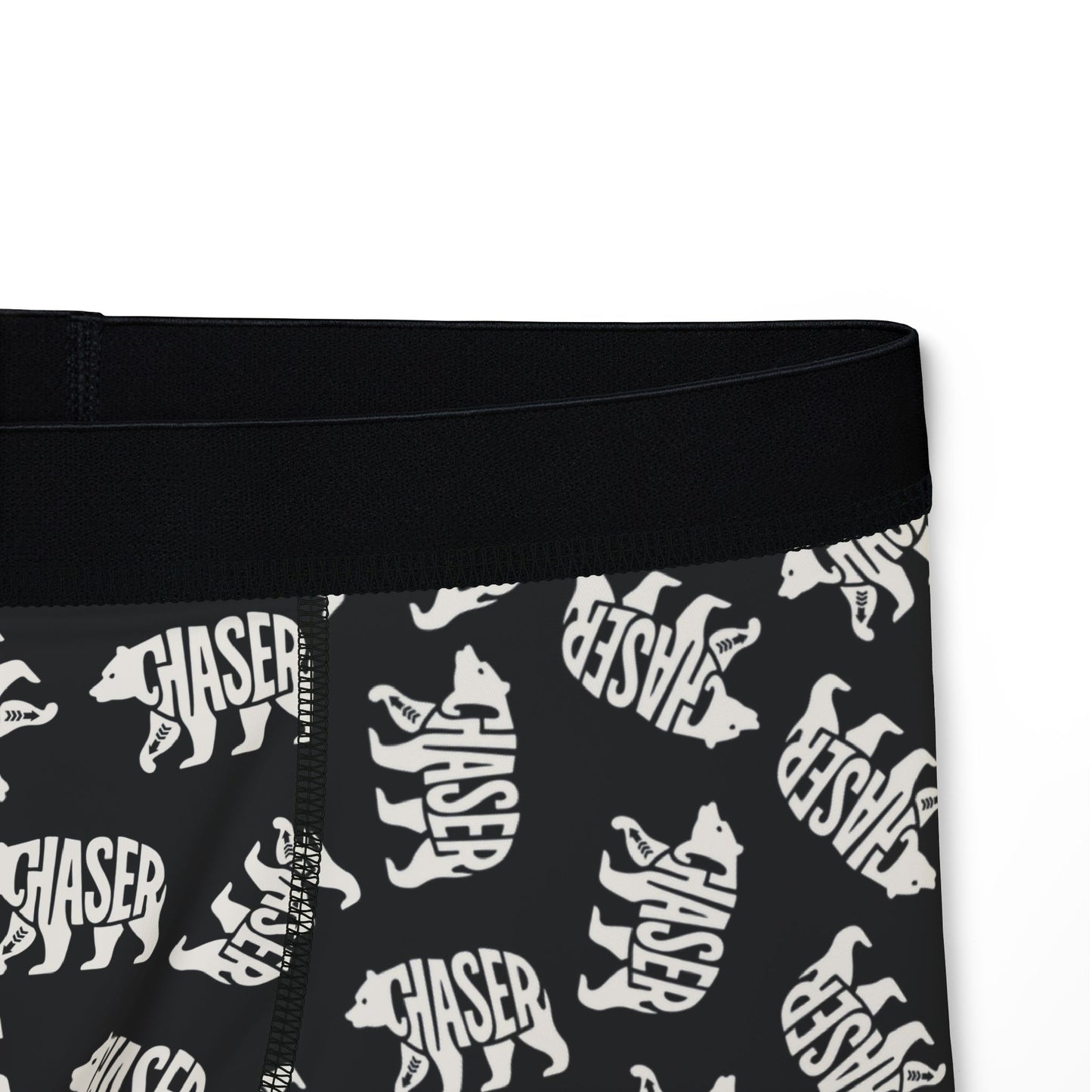 BEAR CHASER Men's Boxer Briefs - Onyx