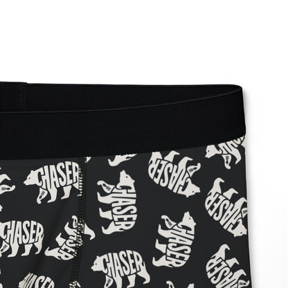 BEAR CHASER Men's Boxer Briefs - Onyx